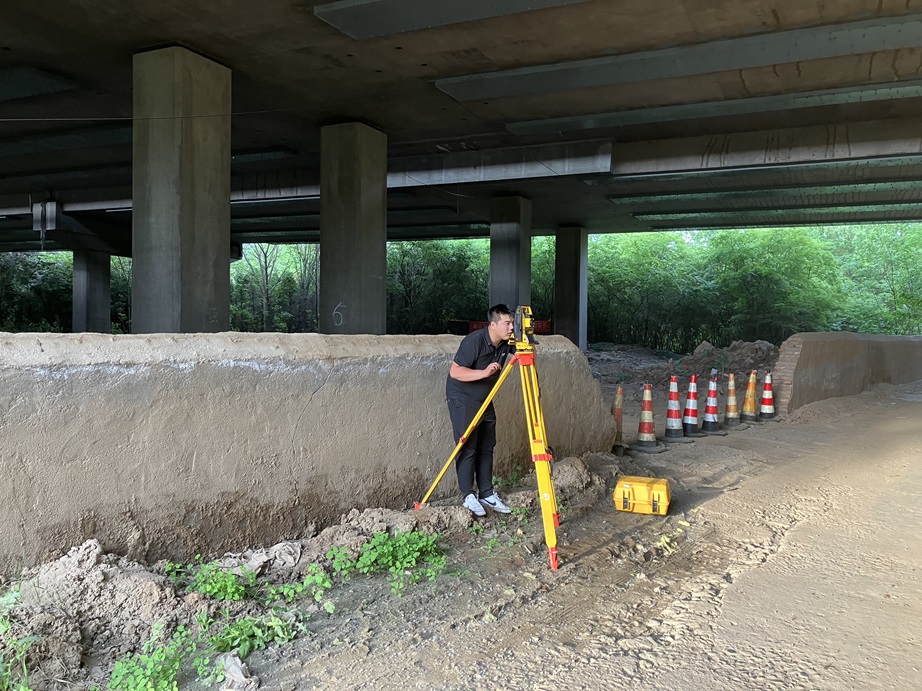 西安绕城高速方家村立交改扩建测量