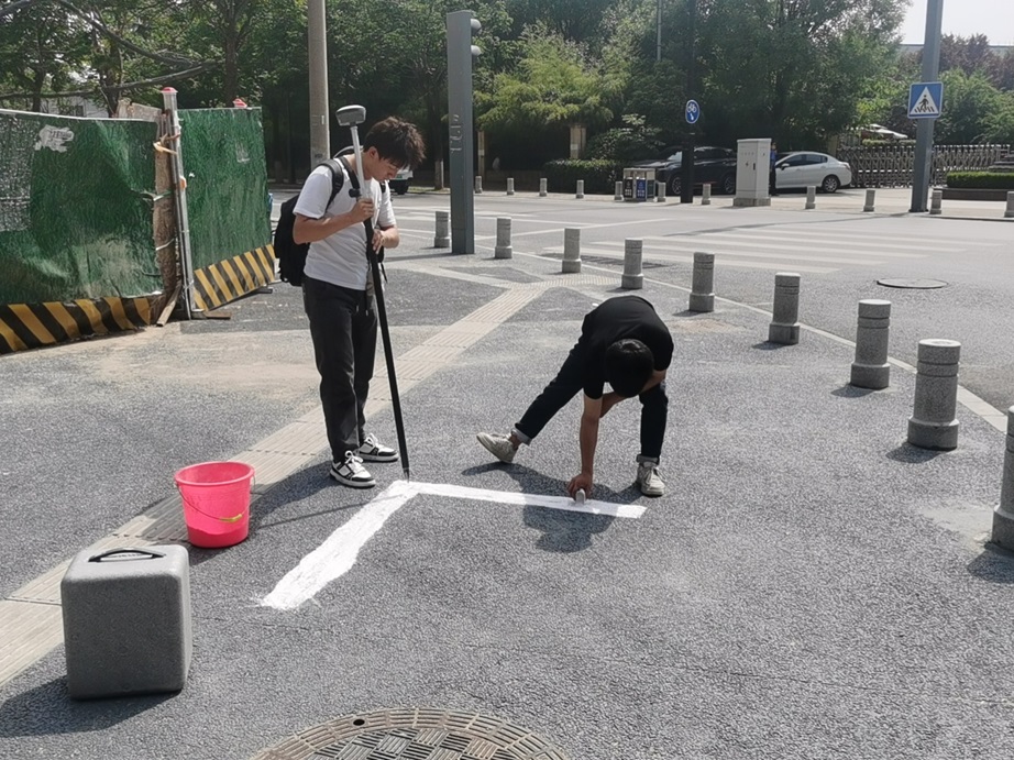 长安区郭南村城中村改造GN-6一期绿化测量